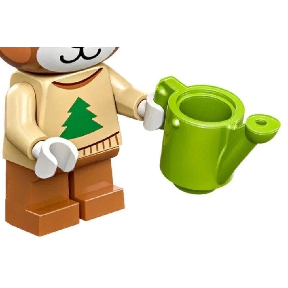 LEGO Animal Crossing Maple Minifigure Christmas Tree Bear Watering Can 30662 New